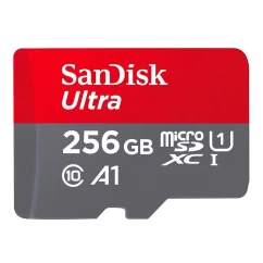 Карта пам'яті SanDisk microSD 256GB C10 UHS-I R150MB/s Ultra (SDSQUAC-256G-GN6MN)