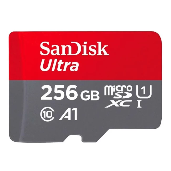 Карта памяти SanDisk microSD 256GB C10 UHS-I R150MB/s Ultra (SDSQUAC-256G-GN6MN)