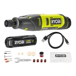 Шлифмашина прямая Ryobi RRT4-120GA15 4В USB (5133005634)