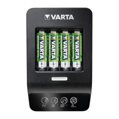 Зарядное устройство Varta LCD Ultra Fast Plus Charger + 4xAA 2100mAh (57685101441)
