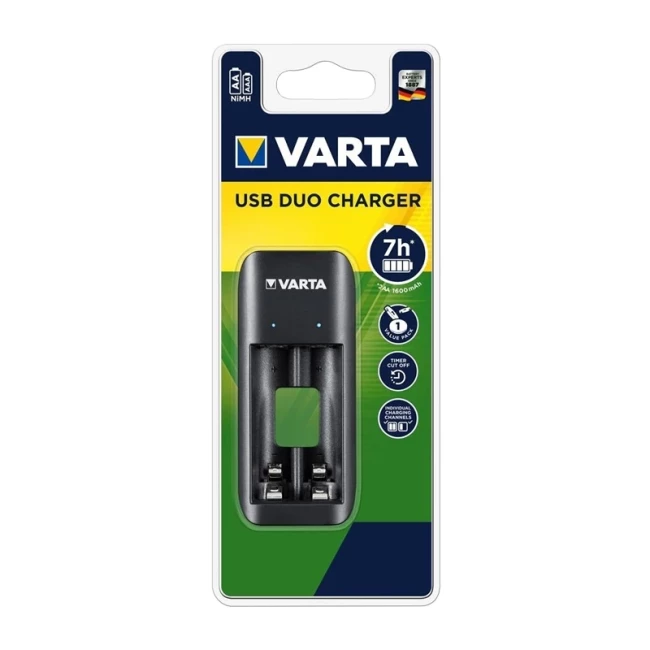 Зарядний пристрій VARTA Value USB Duo Charger (57651101401) Зарядний пристрій VARTA Value USB Duo Charger (57651101401)