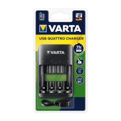Зарядное устройство Varta Value USB Quattro Charger pro 4x AA/AAA (57652101401)