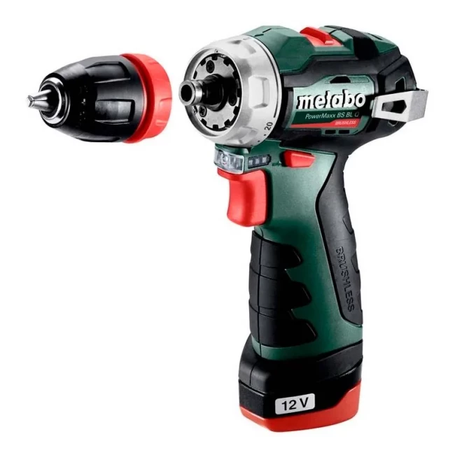 Шуруповерт-дрель аккумуляторный Metabo PowerMaxx BS BL Q (601749500)