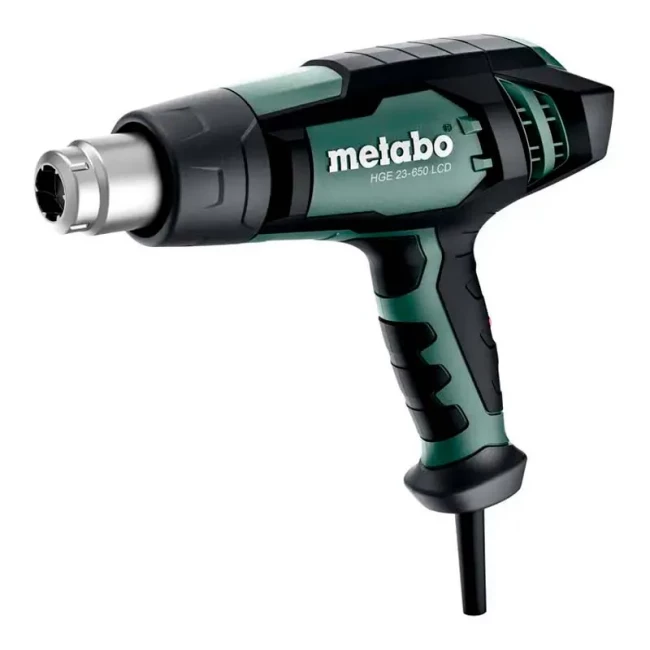 Фен строительный Metabo HGE 23-650 LCD 2300Вт (603065000)