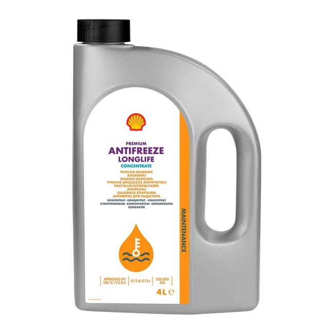 Антифриз Shell Premium Antifreeze Longlife Concentrate 774 D-F, 4л (ТОВ-У510761)