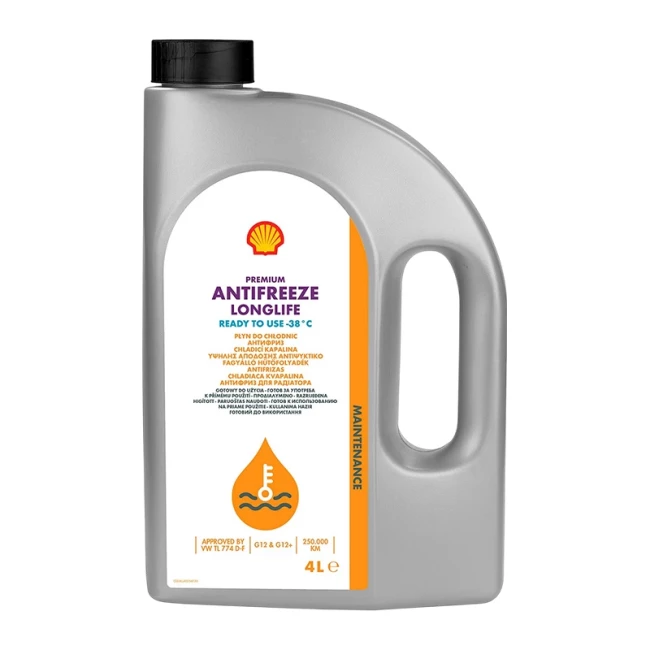 Антифриз Shell Premium Antifreeze Longlife Ready to use 774 D-F, 4л (ТОВ-У511339) Антифриз Shell Premium Antifreeze Longlife Ready to use 774 D-F, 4л (ТОВ-У511339)