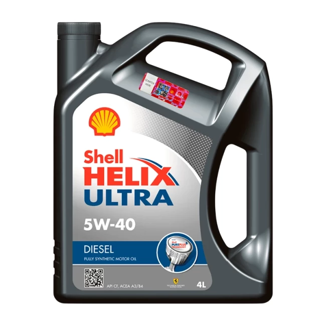 Моторное масло Shell Helix Ultra Diesel 5W-40, 4 л (ТОВ-У001701)