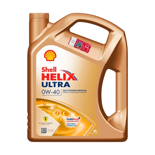 Моторное масло Shell Helix Ultra 0W-40, 4 л (ТОВ-У001712)
