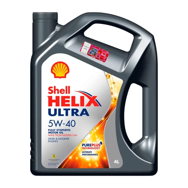 Моторное масло Shell Helix Ultra 5W-40, 4 л (ТОВ-У000005)