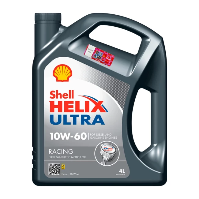 Моторна олива Shell Helix Ultra Racing 10W-60, 4 л (ТОВ-У000373) Моторна олива Shell Helix Ultra Racing 10W-60, 4 л (ТОВ-У000373)
