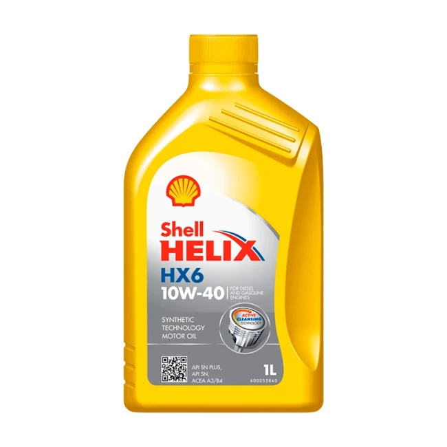 Моторное масло Shell Helix HX6 10W-40, 1 л (ТОВ-У001627)