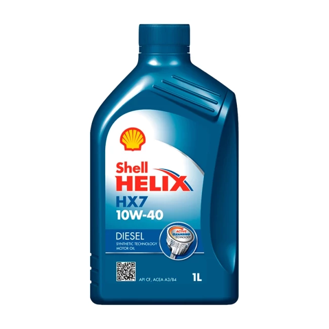 Моторное масло Shell Helix HX7 Diesel 10W-40, 1 л (ТОВ-У001626)