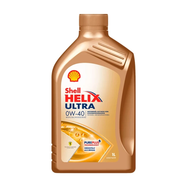 Моторное масло Shell Helix Ultra 0W-40, 1 л (ТОВ-У000562)