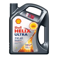 Моторное масло Shell Helix Ultra 5W-40 5л