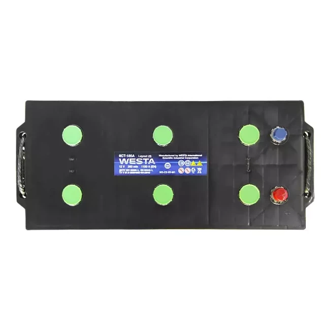 Грузовой аккумулятор WESTA 6CT-185Ah EFB Аз (WEFB185)