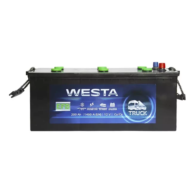 Вантажний акумулятор WESTA 6CT-200Ah EFB Аз (WEFB200)