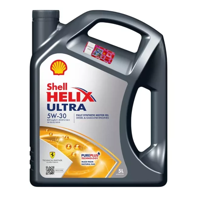 Моторна олива Shell Helix Ultra 5W-30, 5 л (ТОВ-У512781)