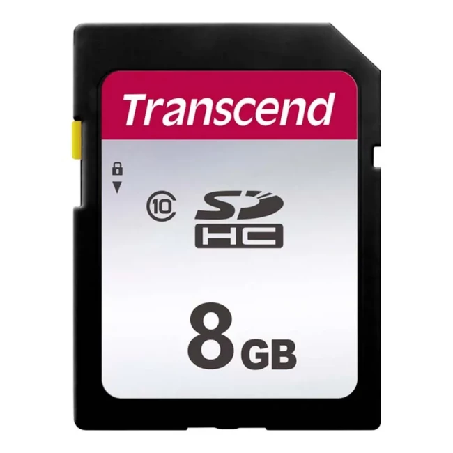Карта пам'яті Transcend SD 8GB C10 R20MB/s (TS8GSDC300S) Карта пам'яті Transcend SD 8GB C10 R20MB/s (TS8GSDC300S)