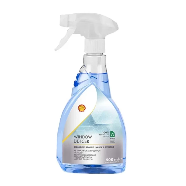 Размораживатель стекла Shell Window De-icer, 0.5л (ООО-У512606)