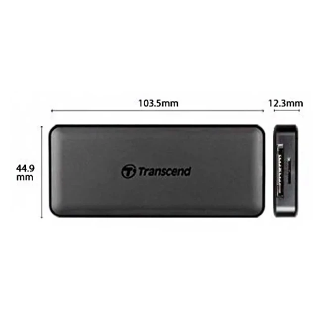 Хаб Transcend USB 3.1 Type-C до 2xUSB 3.1 Type-A/2xType-C/microSD/SD (TS-HUB5C)