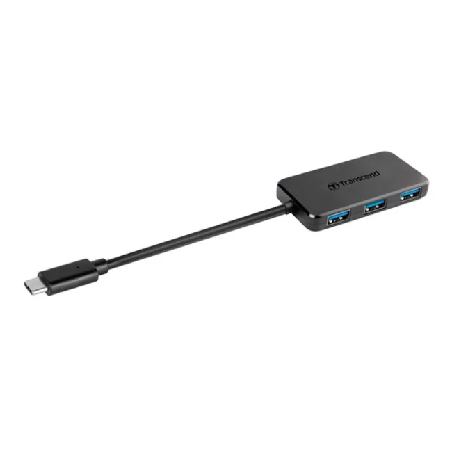Хаб Transcend USB 3.1 Type-C до 4xUSB 3.1 Type-A (TS-HUB2C)