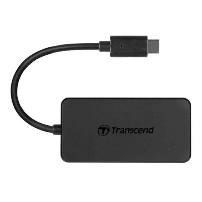 Хаб Transcend USB 3.1 Type-C до 4xUSB 3.1 Type-A (TS-HUB2C)