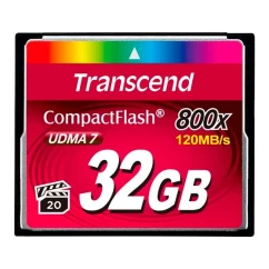 Карта пам'яті Transcend CF 32GB 800X