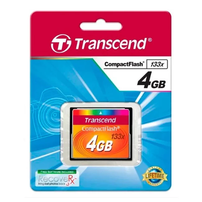 Карта памяти Transcend CF 4GB 133X (TS4GCF133)