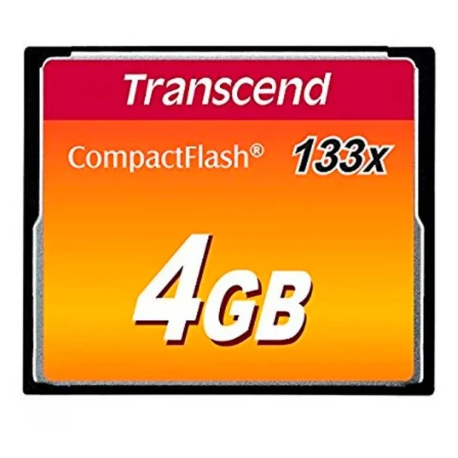Карта памяти Transcend CF 4GB 133X (TS4GCF133)