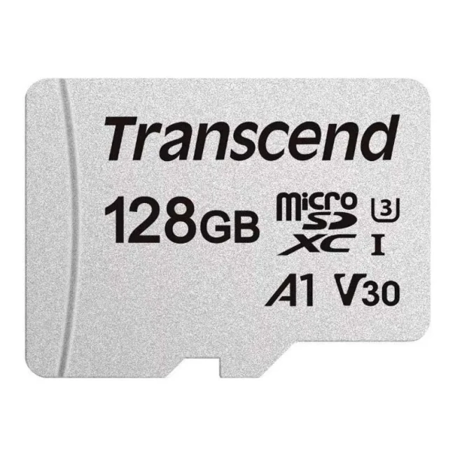 Карта пам'яті Transcend microSD 128GB C10 UHS-I R100/W40MB/s (TS128GUSD300S) Карта пам'яті Transcend microSD 128GB C10 UHS-I R100/W40MB/s (TS128GUSD300S)
