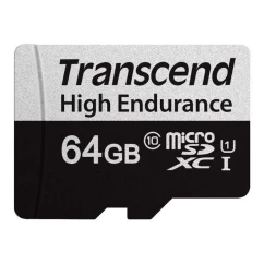 Карта пам'яті Transcend microSD 64GB C10 UHS-I U1 High Endurance