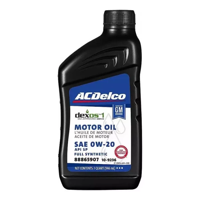 Моторное масло ACDelco Dexos1 Full Synthetic 0W-20 (10-9236)