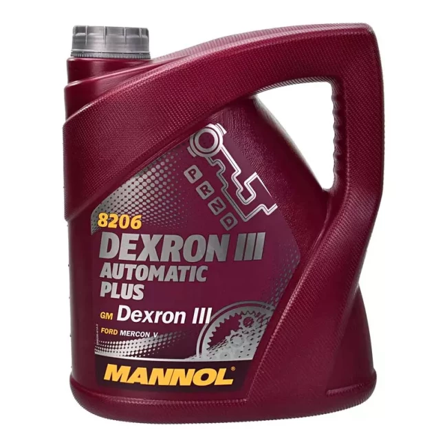 Трансмісійна олива MANNOL Dexron III AUTOMatic PLUS SAE ATF 4л (MN8206-4)