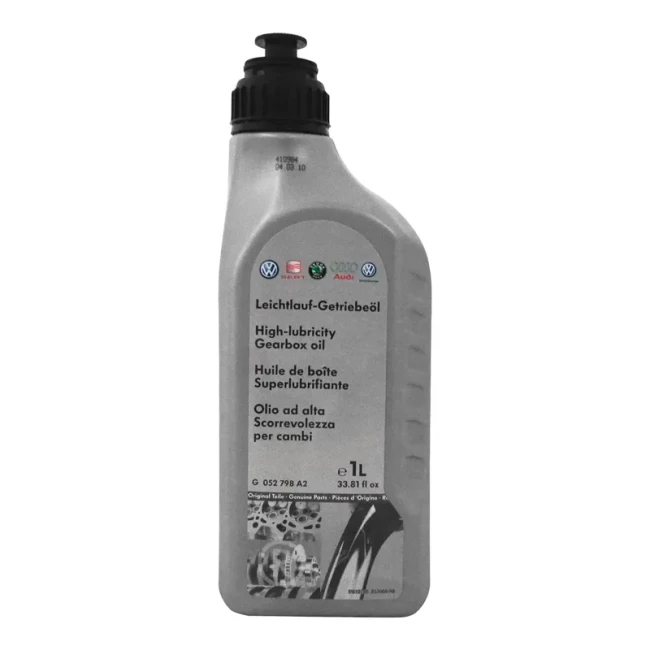 Трансмиссионное масло VAG High-Lubricity Gearbox Oil 1л (G052798A2) Трансмиссионное масло VAG High-Lubricity Gearbox Oil 1л (G052798A2)