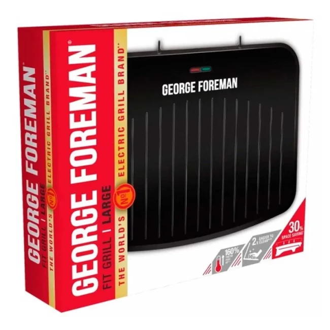 Гриль George Foreman прижимной Fit Grill Large 2400Вт (25820-56)