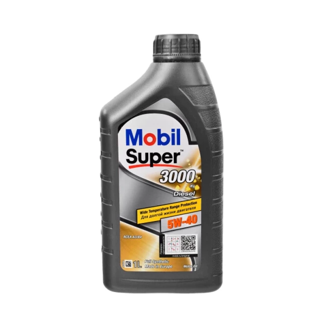 Моторное масло Mobil Super 3000 X1 Diesel 5W-40 1 л (152063)