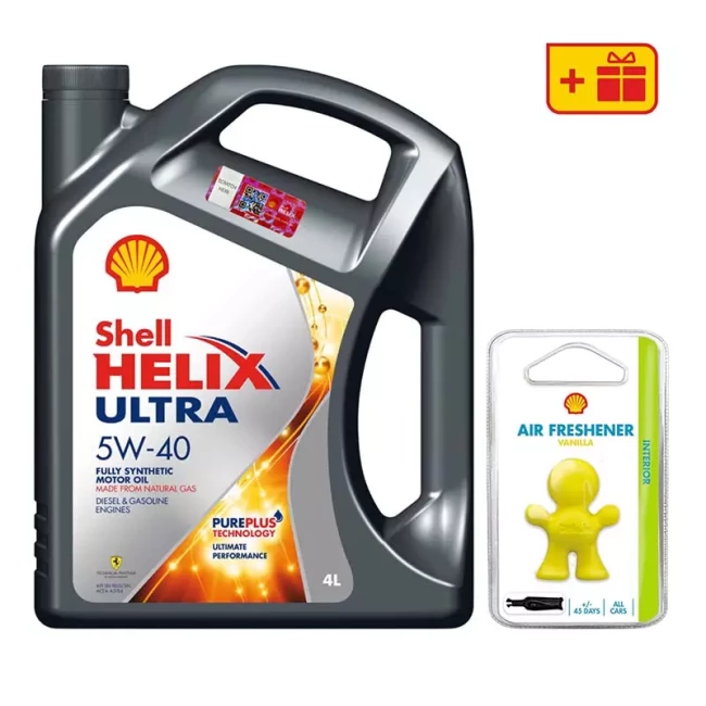 Моторное масло Shell Helix Ultra 5W-40 4л + освежитель Little Joe Моторное масло Shell Helix Ultra 5W-40 4л + освежитель Little Joe