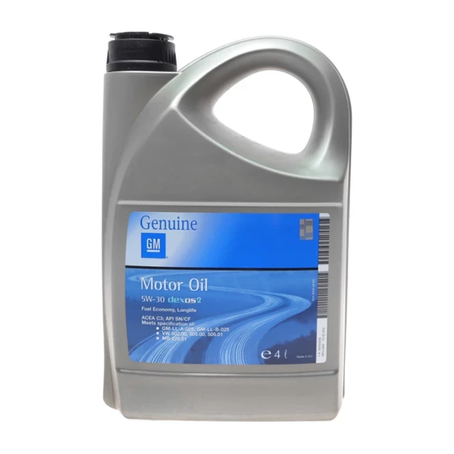 Моторное масло General Motors dexos2 5W-30 4 л (93165556) Моторное масло General Motors dexos2 5W-30 4 л (93165556)