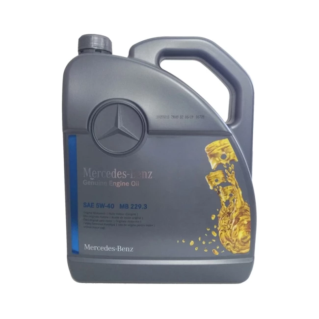 Моторное масло Mercedes-Benz 5W-40 229.3 5 л (A000989850613AAEE)