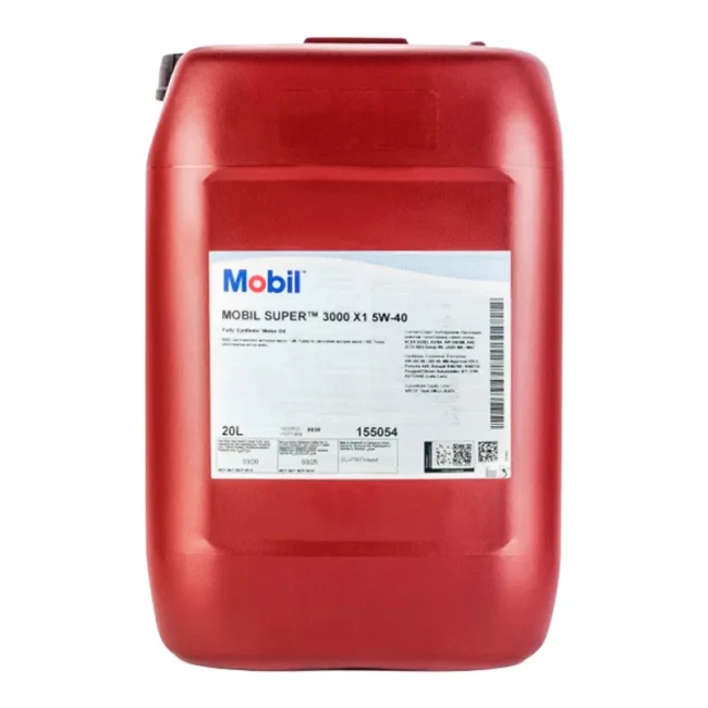 Моторное масло Mobil Super 3000 X1 5W-40 20л (150011) Моторное масло Mobil Super 3000 X1 5W-40 20л (150011)