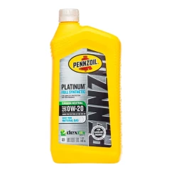 Моторное масло Pennzoil Platinum Fully Synthetic 0W-20 0,946л (550036541)
