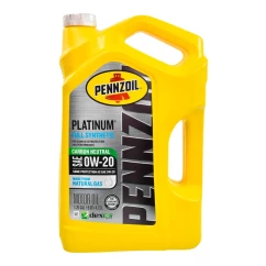Моторное масло Pennzoil Platinum Fully Synthetic 0W-20 4,73л (550046127)