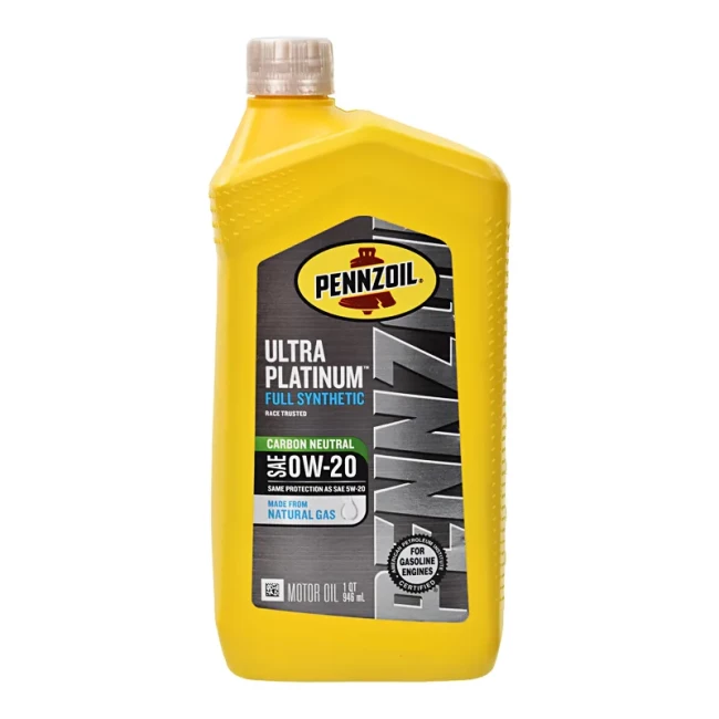 Моторное масло Pennzoil Platinum Ultra 0W-20 0,946л (550039860) Моторное масло Pennzoil Platinum Ultra 0W-20 0,946л (550039860)
