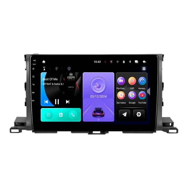 Мультимедійна система Phantom DVA-1033 Toyota Highlander XU50