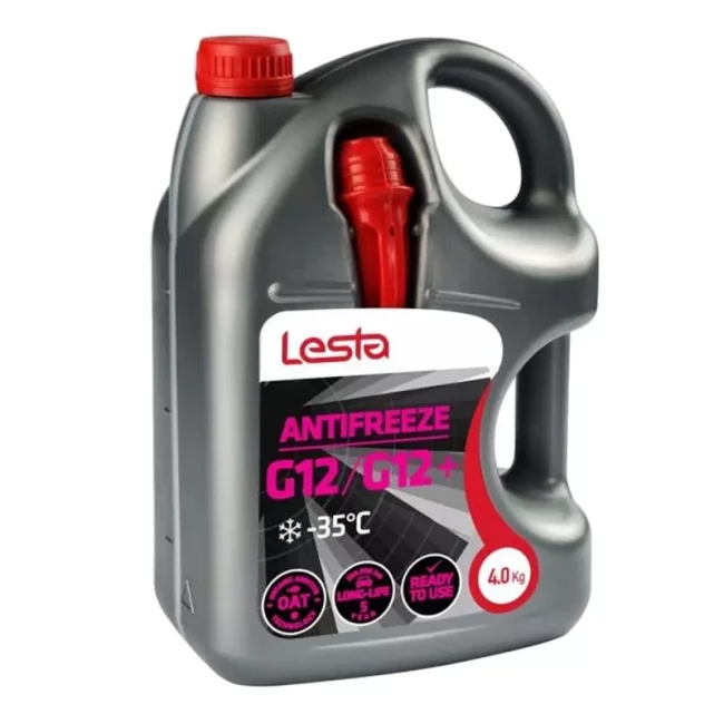 Антифриз Lesta G12 -35°C червоний 4л (393724)