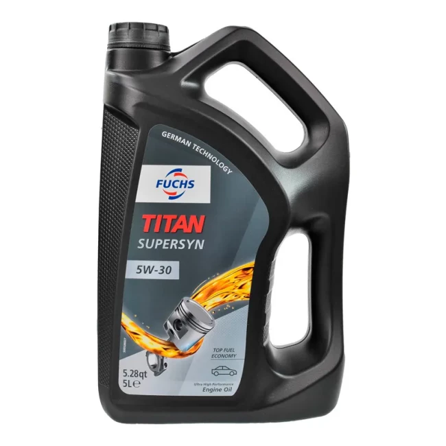 Моторное масло Fuchs Titan SuperSyn 5W-30 5л (602007490) Моторное масло Fuchs Titan SuperSyn 5W-30 5л (602007490)