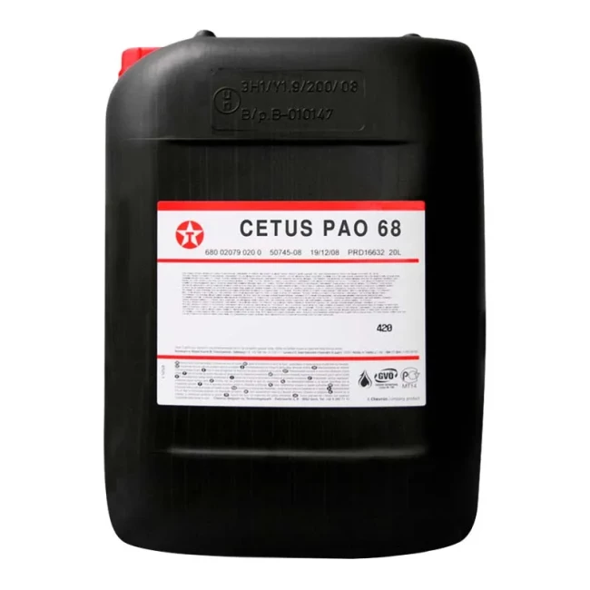 Компресорна олива Texaco Cetus PAO 68 20л (802023HOE)