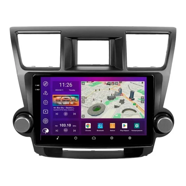 Мультимедийная система Phantom DVA-2K10 Pro 4G 360° Toyota Highlander (XU40)