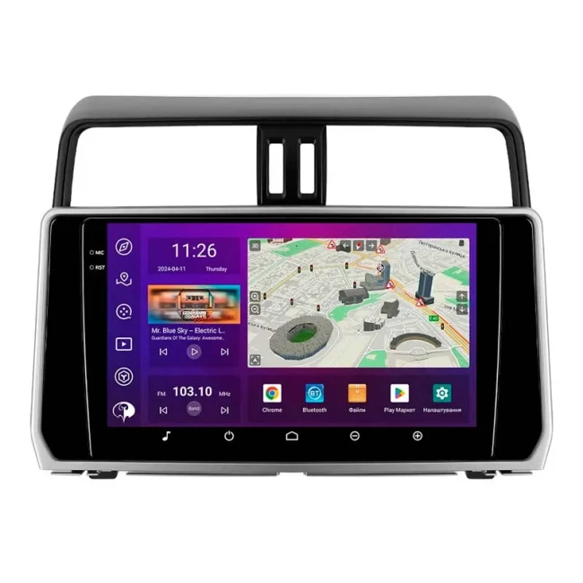 Мультимедийная система Phantom DVA-2K10 Pro 4G 360° Toyota Land Cruiser Prado (150) 2017+ Мультимедийная система Phantom DVA-2K10 Pro 4G 360° Toyota Land Cruiser Prado (150) 2017+
