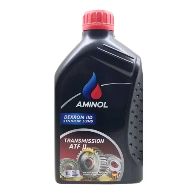 Трансмиссионное масло AMINOL Transmission Kinetic ATF-IID красное 1л (AM148804)
